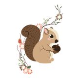 Card - Cute Animals - 100mm x 100mm