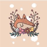 Card - Cute Animals - 100mm x 100mm