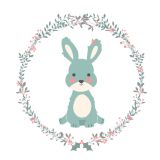 Card - Cute Animals - 100mm x 100mm