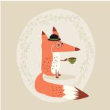 Card - Cute Animals - 100mm x 100mm