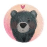 Card - Bear by Caroline McPherson