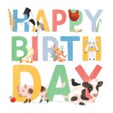 Card - Birthday Farm S by Cat MacInnes