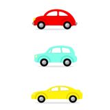 Card - Red, Blue, Yellow Cars by Cat MacInnes 