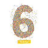 Card - Six Sprinkles by Cat MacInnes