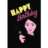 Card - Happy Birthday Wish by Chrisillo