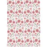 Wrapping Sheets - Pink Eucalyptus by Cat MacInnes