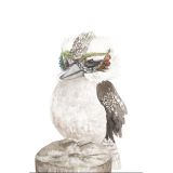 Card - Kookaburra Wearing Glasses by Chelsea Tobin