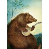 Card - Mandolin Bear by Catrin Welz-Stein