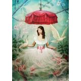 Card - Earl Grey Sash by Catrin Welz-Stein