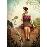 Card - Ace of Pentacles by Catrin Welz-Stein