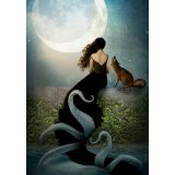 Card - Lady & Fox by Catrin Welz-Stein