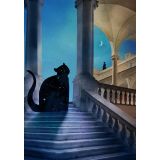 Card - Midnight Cat 2 by Catrin Welz-Stein