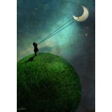 Card - Chasing the Moon by Catrin Welz-Stein