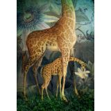 Card - Giraffes by Catrin Welz-Stein