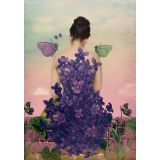 Card - Violet by Catrin Welz-Stein
