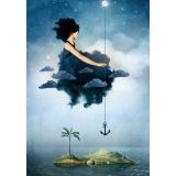 Card - Six of Swords by Catrin Welz-Stein