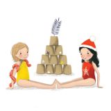 Card - Christmas Sandcastle by Deb Hudson