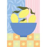 Card - Bowls Of Lemons by Melissa Donne