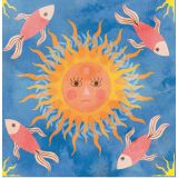 Card - Sun & Fish by Elisabeth Dorrian