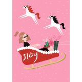 Card - Slaying Christmas by Duchess Plum