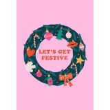 Card - Let's Get Festive by Duchess Plum