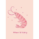 Card - Prawn To Party by Duchess Plum