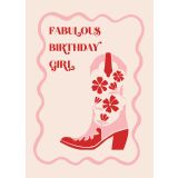 Card - Fabulous Birthday Girl by Duchess Plum