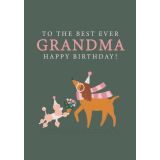 Card - To the Best Grandma Ever by Duchess Plum