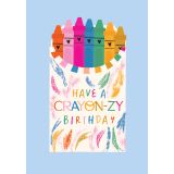 Card - Have a Crayon-zy Birthday by Duchess Plum