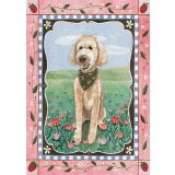 Card - Goldendoodle by Elisabeth Dorrian