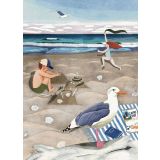 Card - Seashore by Elisabeth Dorrian