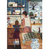 Card - Baking Cinnamon Rolls by Elisabeth Dorrian