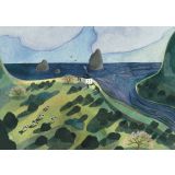Card - Cape Blanco by Elisabeth Dorrian