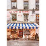 Card - French Bistro by Ekaterina Zagorska