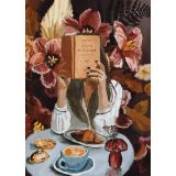 Card - Girl with the jungle book by Ekaterina Zagorska