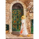 Card - Walk in Taormina by Ekaterina Zagorska
