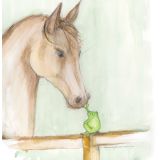 Card - Horse & Frog by Emma Pleasance