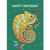 Card - Happy Birthday Gecko by Emma Whitelaw