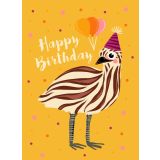 Card - Happy Birthday Emu by Emma Whitelaw