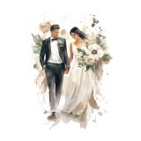 Card - Bride & Groom by Studio Nuovo