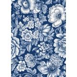 Card -  Blue Vintage Flowers by Studio Nuovo