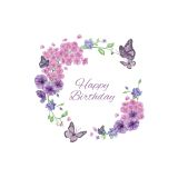 Card - Floral Bird Range - 100mm x 150mm