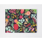 Placemats - Navy Botanical by Cat MacInnes 