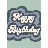 Card - Happy Birthday Blue by Studio Geneva