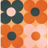 Card - Orange, Pink & Navy Flowers by Studio Geneva