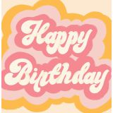 Card - Happy Birthday Pink S by Studio Geneva