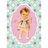 Card - Vintage Dolls - 125mm x 175mm