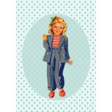 Card - Vintage Dolls - 125mm x 175mm