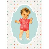 Card - Vintage Dolls - 125mm x 175mm