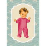 Card - Vintage Dolls - 125mm x 175mm